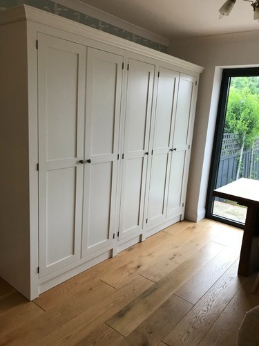 Larder painted 5 - larder, door