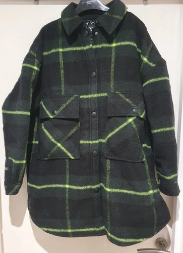 Zara dark green - quilted, plaid