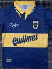Boca Juniors Retro Home Shirt 1995 Maradona 10 Small Classic
