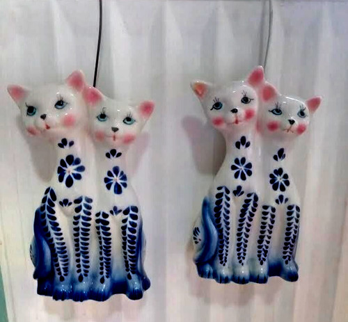 Set two vintage - two, porcelain