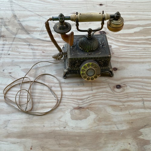Baroque monarch rotary phone - rotary,