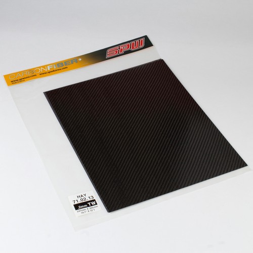 Real carbon fiber sheet 2mm - carbon, .2mm