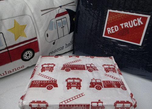 Red truck blue fire - fire,