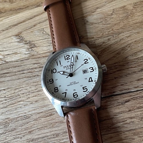 Pulsar solar men watch - pulsar, men’s