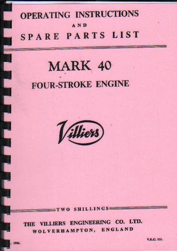 Villiers mark stationary - villiers, 40''