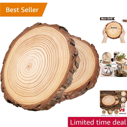 20cm natural large wood - 18-20cm,