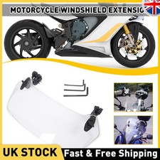 Motorcycle Clip On Windshield