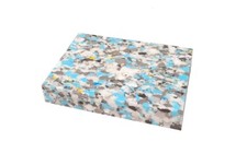 Yoga Studio New Recycled Full Chip Foam High Density Exercise Yoga Block - Brick