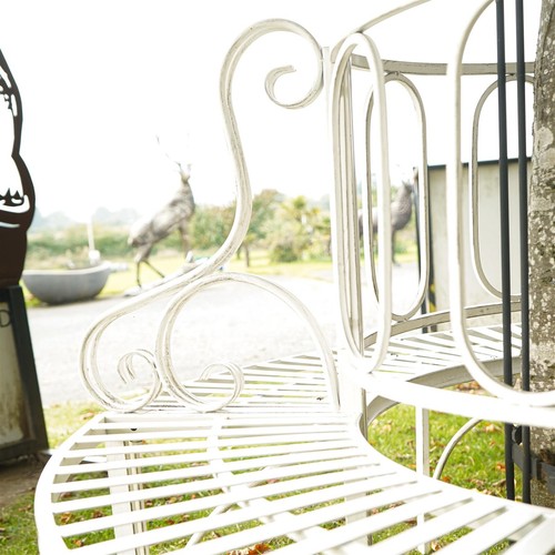 Garden round tree - round, bench