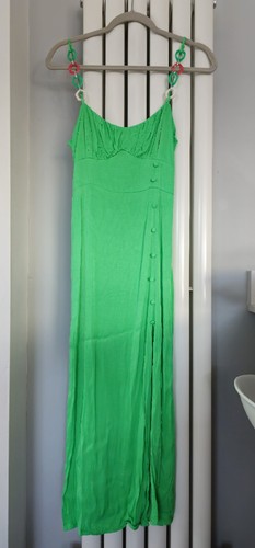 Zara green summer dress size - zara,