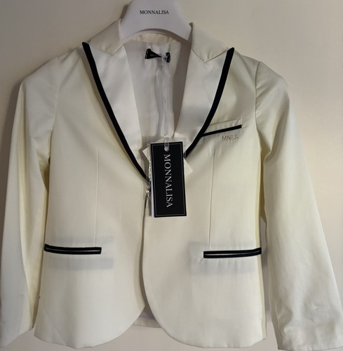 Bnwt monnalisa cream black - monnalisa,