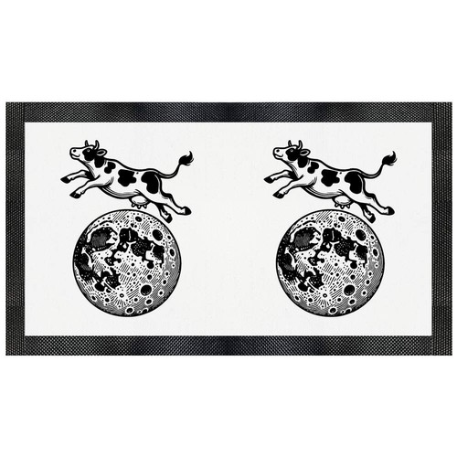 Cow jumping over - jumping,