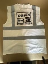 Oasis Live'25 Offical Hi Vis Merch team vest