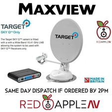Maxview Target 85cm Fully Automatic Satellite Dish Sky Q Caravan Motorhome
