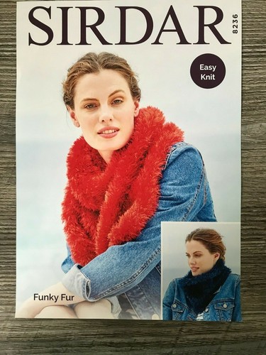 Sirdar funky fur knitting - fur,