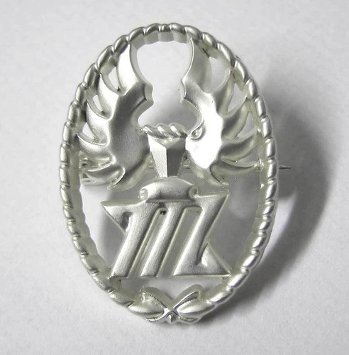 German paratrooper cap badge - german,