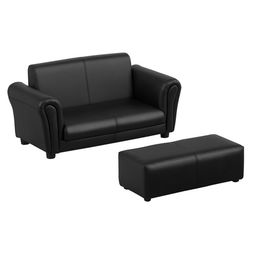 Homcom kids sofa set - homcom, 2
