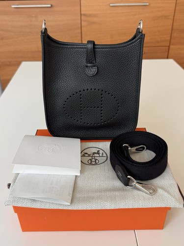 Hermes evelyn amazone - amazone, black
