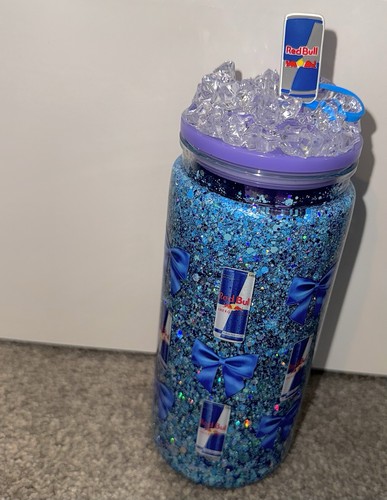 Personalised redbull 16oz snow - personalised,