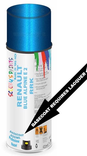Aerosol spray paint - aerosol, renault