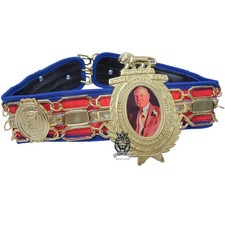 British Boxing Council Championship Belt High Quality Replica Title Metal Belts