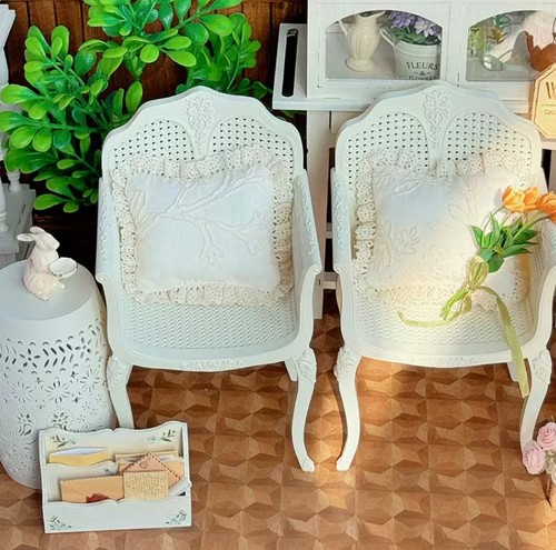 Bjd victorian table chair - bjd,