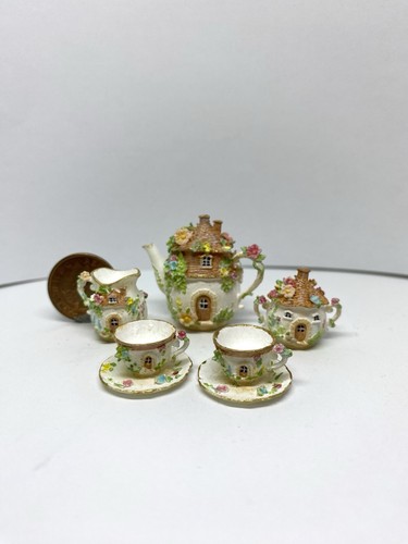 12th scale cottage tea - scale, set