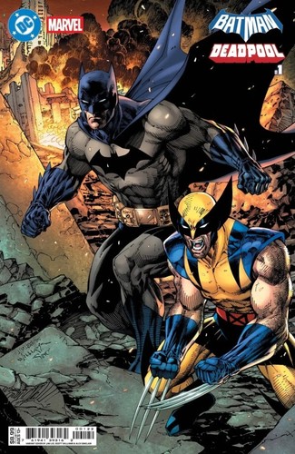 Marvel batman deadpool 1 - marvel,