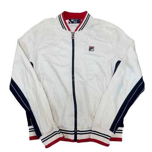 Fila mens white line track - fila,