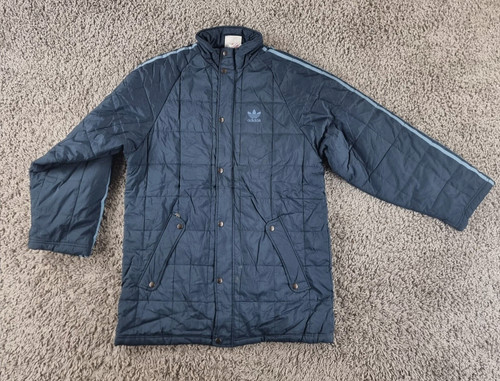 Adidas jacket mens medium blue - jacket,