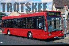 35mm Slide Blue Triangle Optare Excel L1070 R378DJN 2003 Original