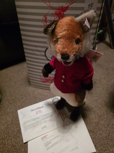 Steiff tod fox peter rabbit - mr,