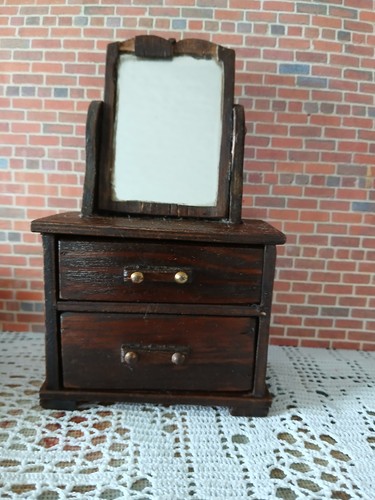 Dolls house wooden - wooden, vintage