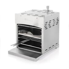 Fire Mountain 4KW Stainless Steel Gas Pizza & Steak Grill