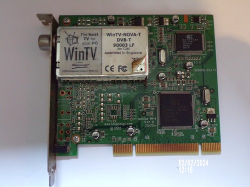 Hauppauge wintv nova - wintv-nova-t, dvb-t