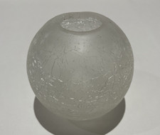 NEXT 6.5cm 65mm Crackle Cracked Glass Chandelier Light PENDANT Lamp Shade Ball