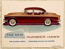 Humber Hawk Series I brochure