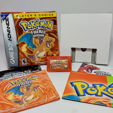 Genuine Pokemon Fire Red Version | Complete In Box | Gameboy Advance GBA | NTSC