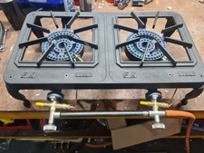 Foker Double Burner Europa Gas Boiling Ring with Flame Failure Device 4kW Output