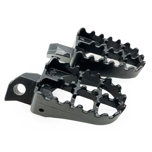 Foot pegs steel - foot, grey