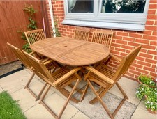 Wooden Garden Table and Chairs