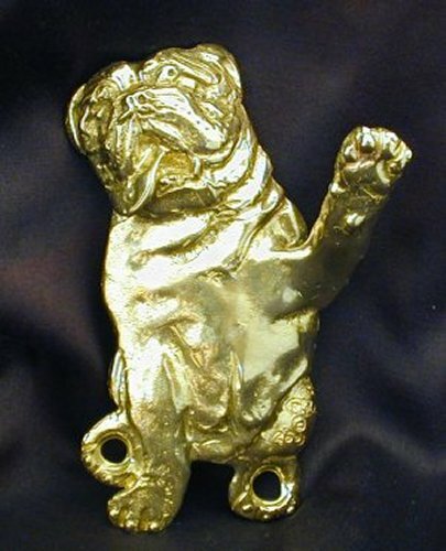 English bulldog paw hook - bulldog,, as