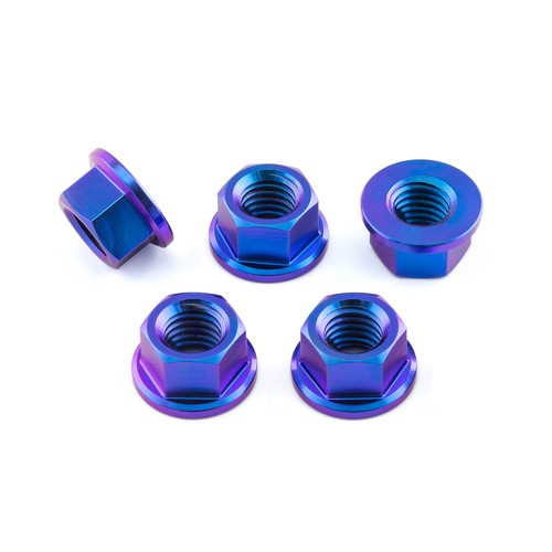 Titanium sprocket nuts m10 - m10, x5