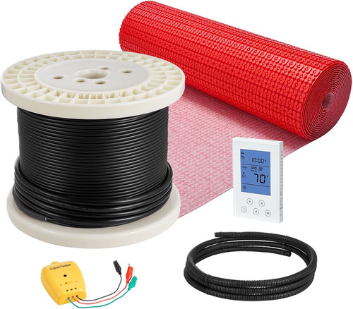 Floor heating mat system - floor,