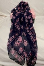 Alexander McQueen Silk Skull