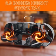 3.9in Height Small Log Burner