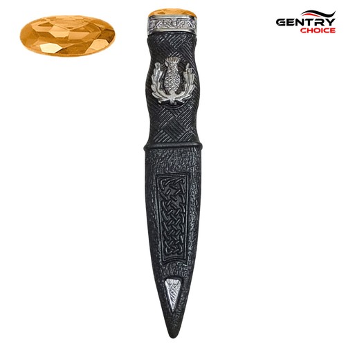 Sgian dubh orange - sgian,