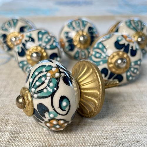 Hand painted ceramic - ceramic, boho
