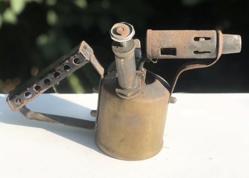 Original antique brass blow - original,