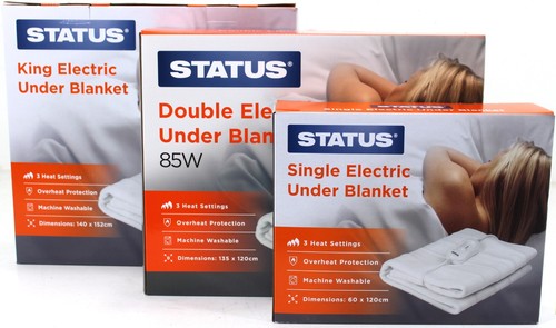 Electric blanket heated under - electric,